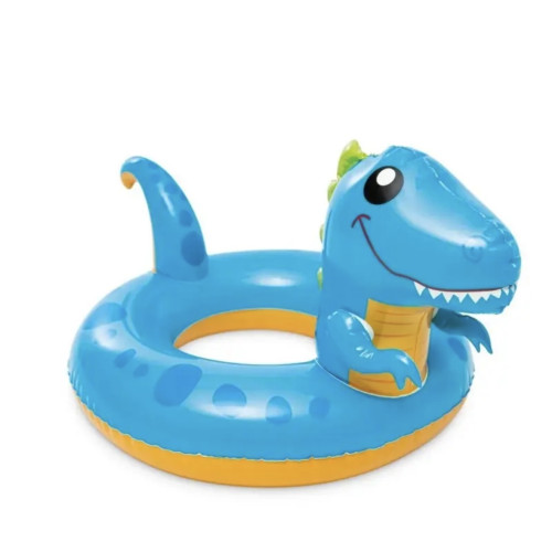 Dinozor Simit (3-6 Yaş) Yüzme Simidi Havuz Deniz Şişme Yüzücü Sea Ring Pool