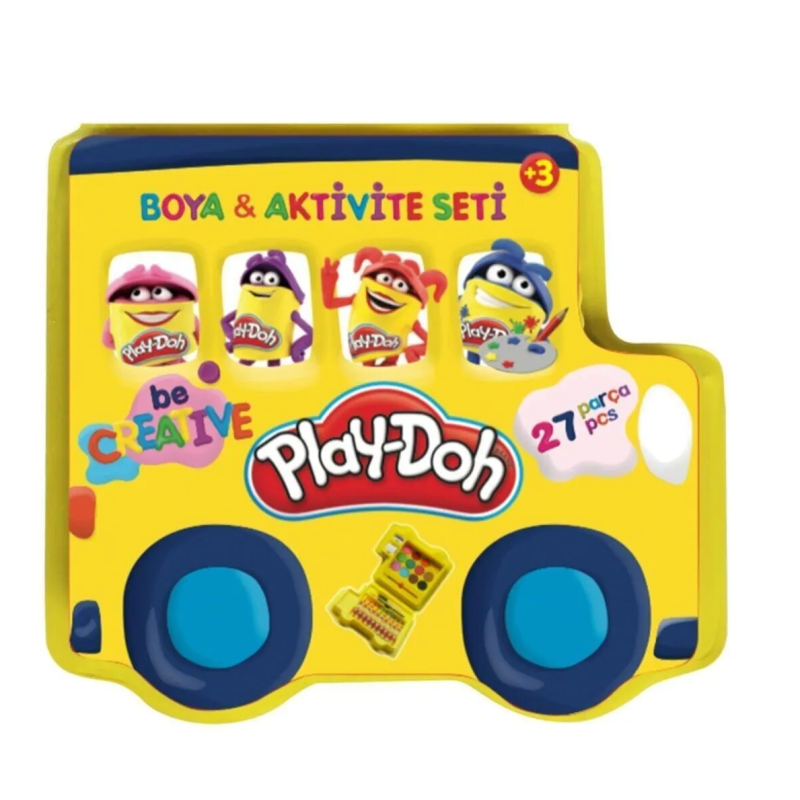 Play Doh Kırtasiye Seti 27 Parça