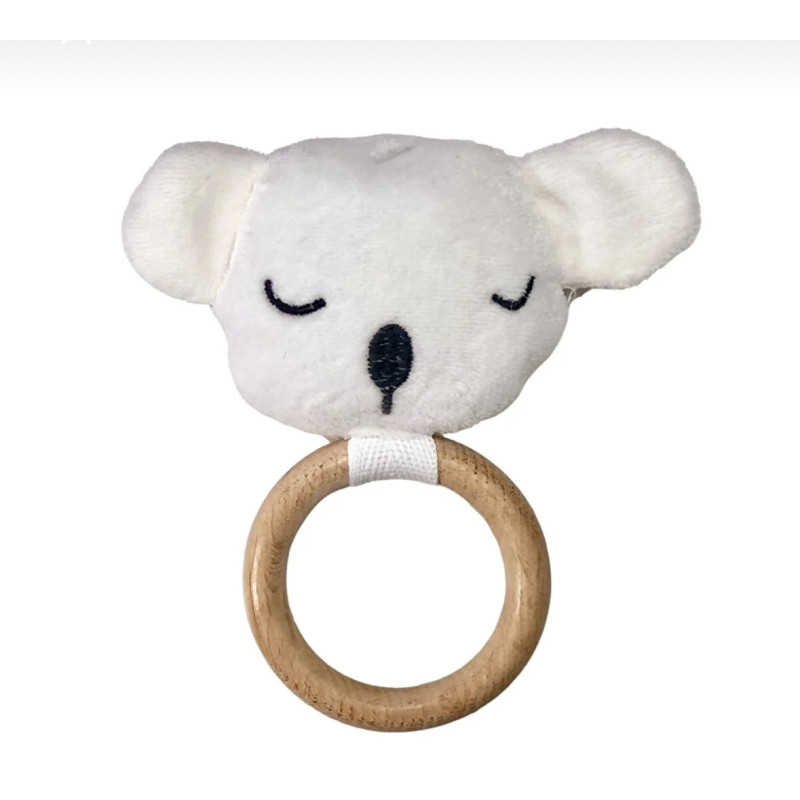 Koala Pamuk Elyaf Dolgulu Yumuşak Bebek Çıngırak